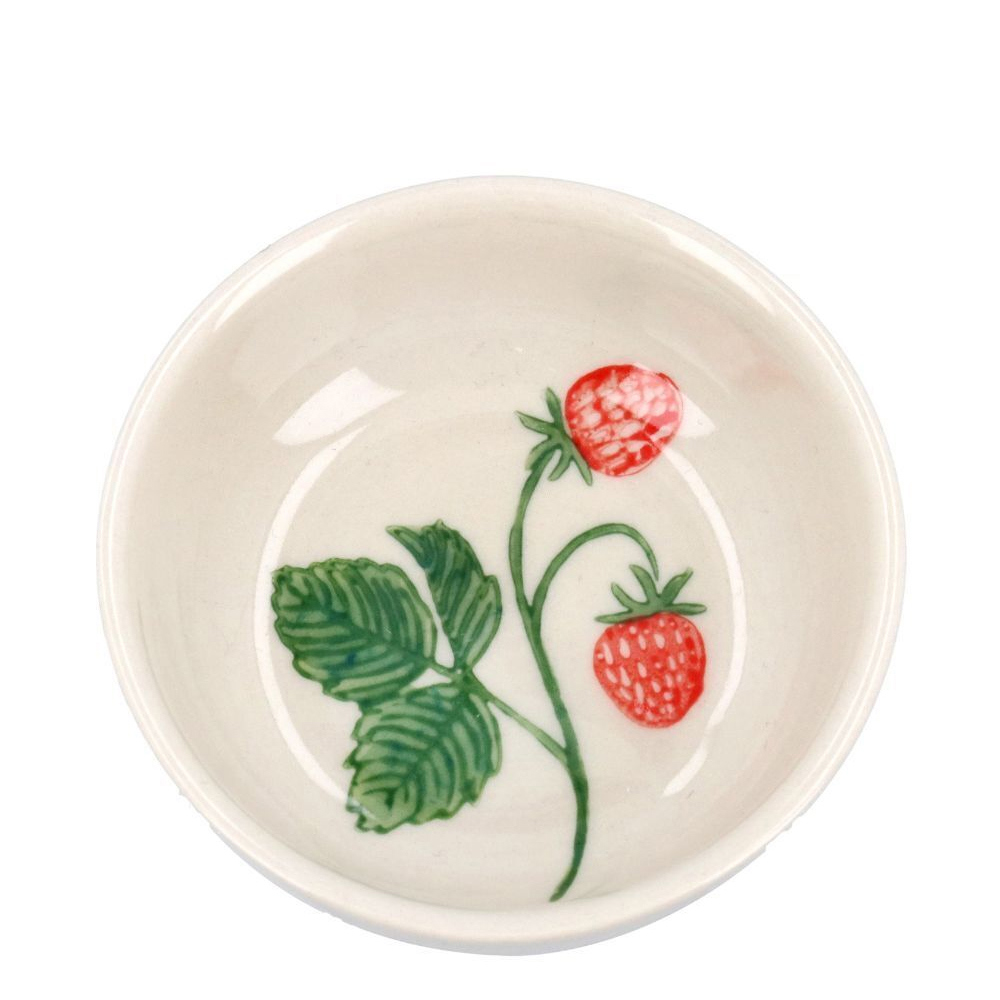 Gisela Graham Stoneware Mini Bowl Strawberries